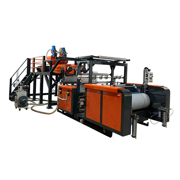 1000mm型高速自動雙層 三層 共擠纏繞膜機 保鮮膜機組